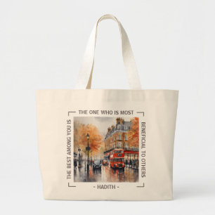 Knightsbridge Rainy Day Hadith Tote Bag Jumbo Tygkasse