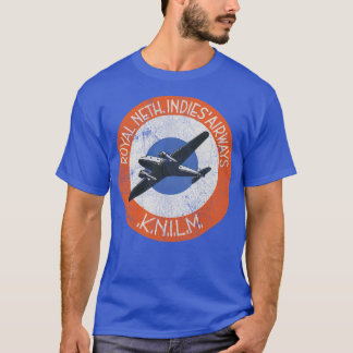 KNILM Royal Netherlands Indies Airways T Shirt