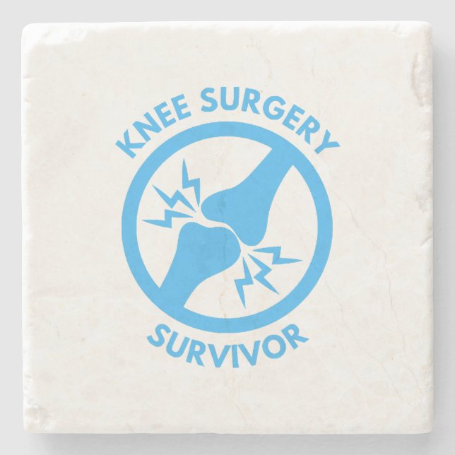 Knioperationsöverlevare  stenunderlägg (Framsidan)