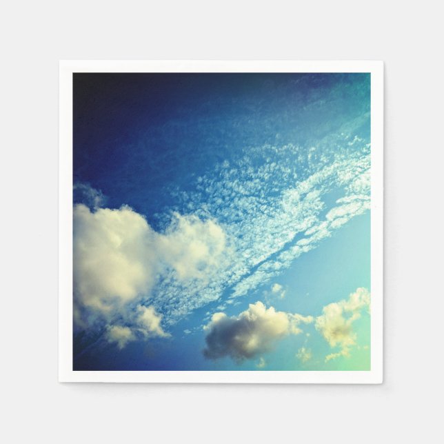 Knip av moln pappersservett (Framsidan)