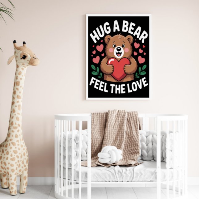 Knip ett björn, känn Kärlek Poster (Skapare uppladdad)