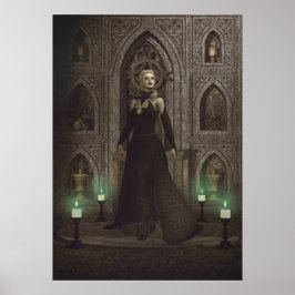 Knip i slottet förbereder magiska ritualer poster