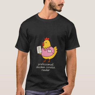 Knip-Professionell-skrapläsare rolig T Shirt