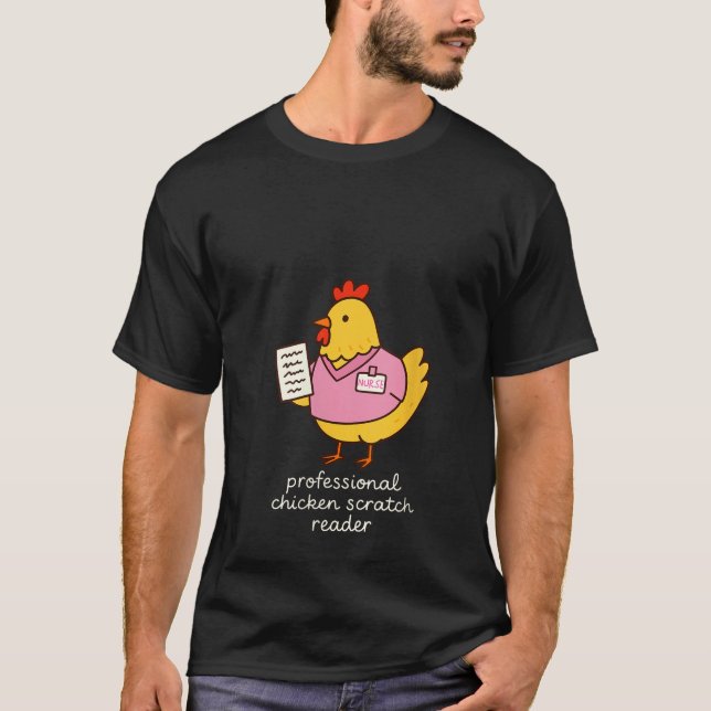 Knip-Professionell-skrapläsare rolig T Shirt (Framsida)