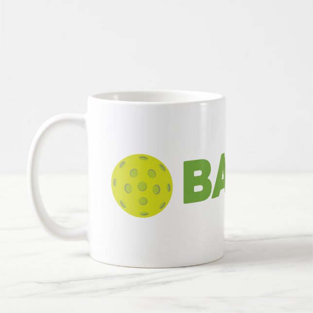 (Knipa) den Baller Pickleball muggen Kaffemugg (Vänster)