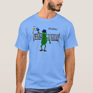 Knipa som leker Pickleball urinnevånarekonst Tee
