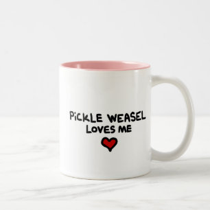 Knipavesslan älskar MIG mug.en Två-Tonad Mugg