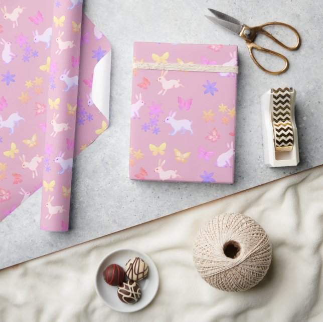 knippen och gulter presentpapper (Hantverk)