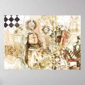 Kniriddarmallarna Poster