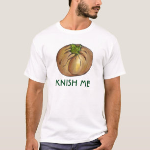 Knish (Kiss) Me Spinach Knlack Deli Food Tee Shirt