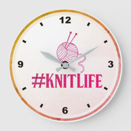 #KNITLIFE Väggur