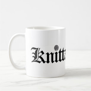 Knitta mugg för 4 liv