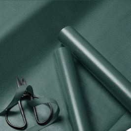 Knitted pattern simple green Christmas holiday Presentpapper