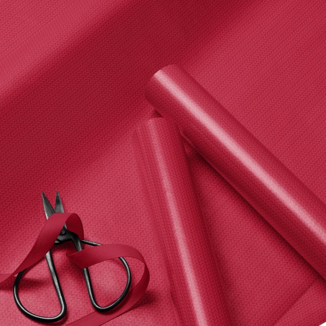 Knitted pattern simple red Christmas holiday Presentpapper (Skapare uppladdad)