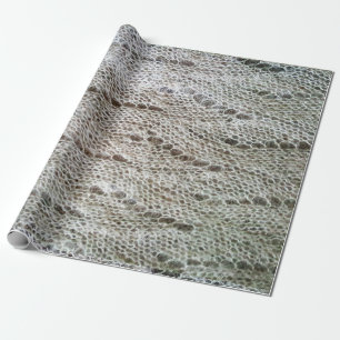 Knitted snörde åt mönster presentpapper