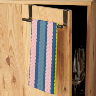 Knitten Mönster Kitchen Towel Kökshandduk