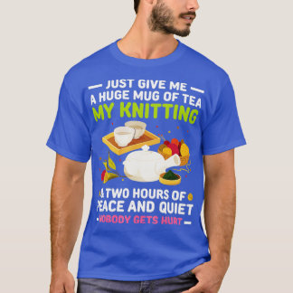 Knitter Gift Knitting Crochet Love Yarn Patterns S T Shirt