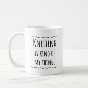 Knitter Knitting Crochet Kaffemugg