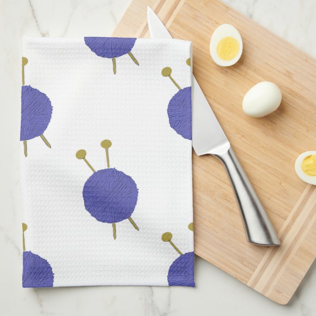 Knitter Knitting ThBäste Kökshandduk (Vikt i Fjärdedel)