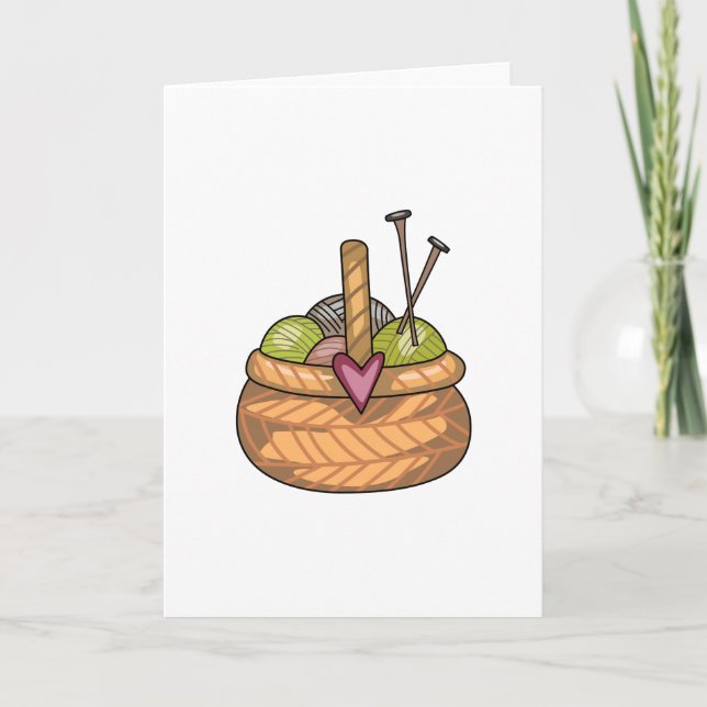 KNITTERA BASKET KORT (Framsida)