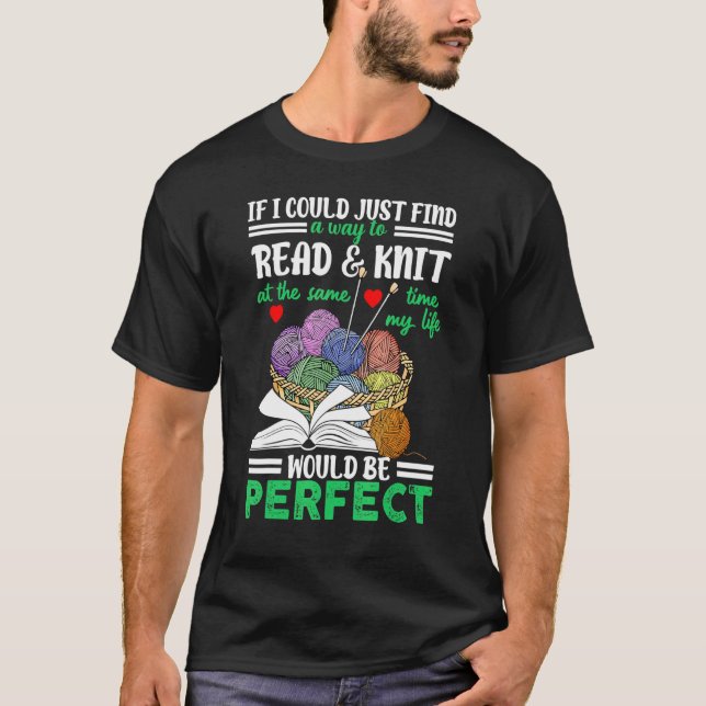 Knittercitatet Bok i Kärlek T Shirt (Framsida)