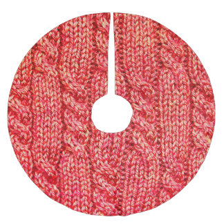 Knitting_016_by_JAMFoto Julgransmatta Borstad Polyester