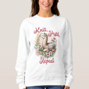 Knitting Alpaca T Shirt