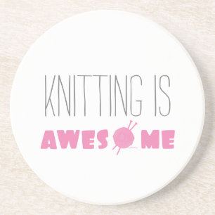 Knitting är Fantastisk Underlägg