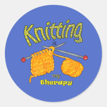 Knitting är min terapi, Knitting älskare.