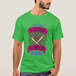 Knitting Crochet and Kreativ Needlework (15) T Shirt