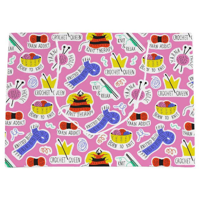 Knitting Crochet Kärlek (Framsidan)