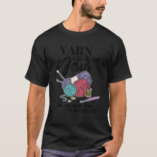Knitting Crochetings Gifts for Women Faith In Jesu T Shirt
