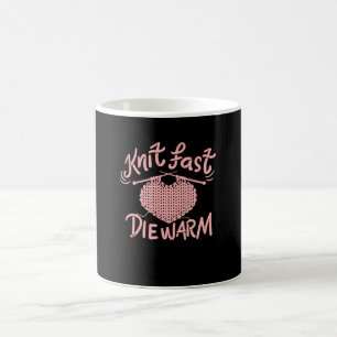 Knitting Funny Knitter Kaffemugg