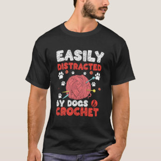 Knitting Knitter Crochet Yarn Crocheting Crochetin T Shirt