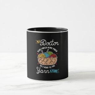Knitting Knitter Mugg