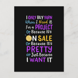 Knitting Knitting Wool Vykort