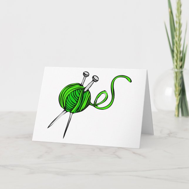 Knitting Kort (Framsida)