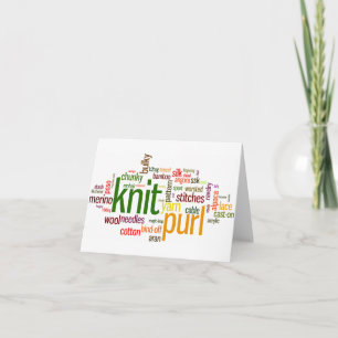 Knitting Lexicon - ord för stickare! Sticka på! Kort
