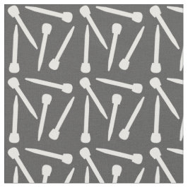 Knitting Nål Crafts White Tyg