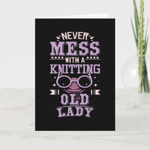 Knitting Old Dam Kort