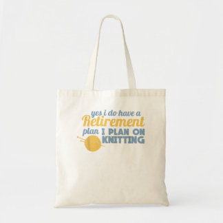 Knitting Pension Crocheting Tygkasse