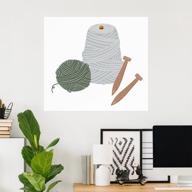 Knitting Poster (Skapare uppladdad)