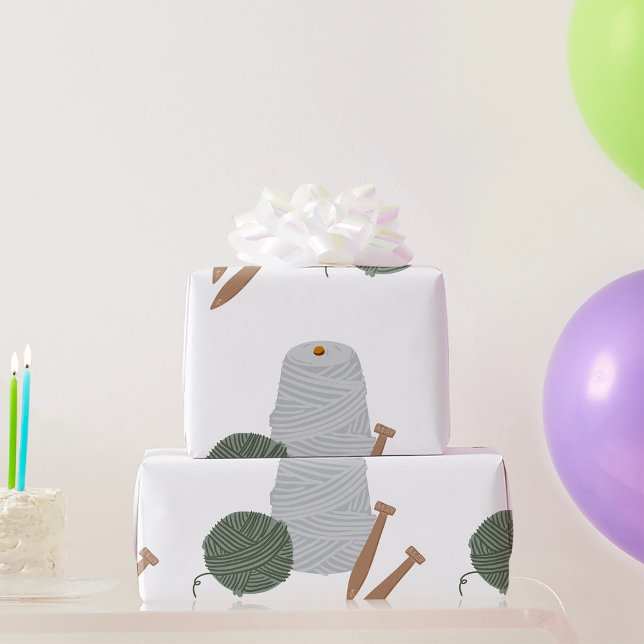 Knitting Presentpapper (Skapare uppladdad)