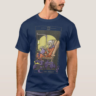 Knitting Sewing Hermit Tarot Card Crochet T Shirt