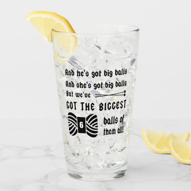 Knitting ・ Stora Bollarna garn ・ Kraftfartyg Glaskopp (Framsida Ice)