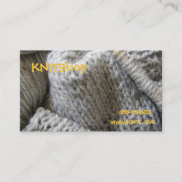 Knitting/ Visitkort
