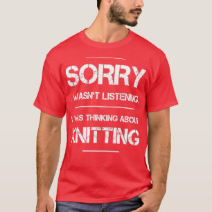 Knitting Yarn Crochet Knitter Crocheting (3) T Shirt