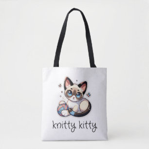 Knitty Kattunge Tygkasse