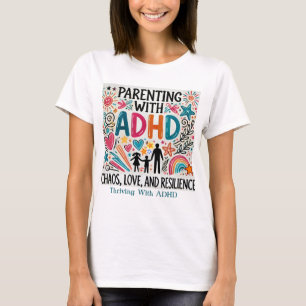Kniv med ADHD - "Föräldrar med ADHD T Shirt