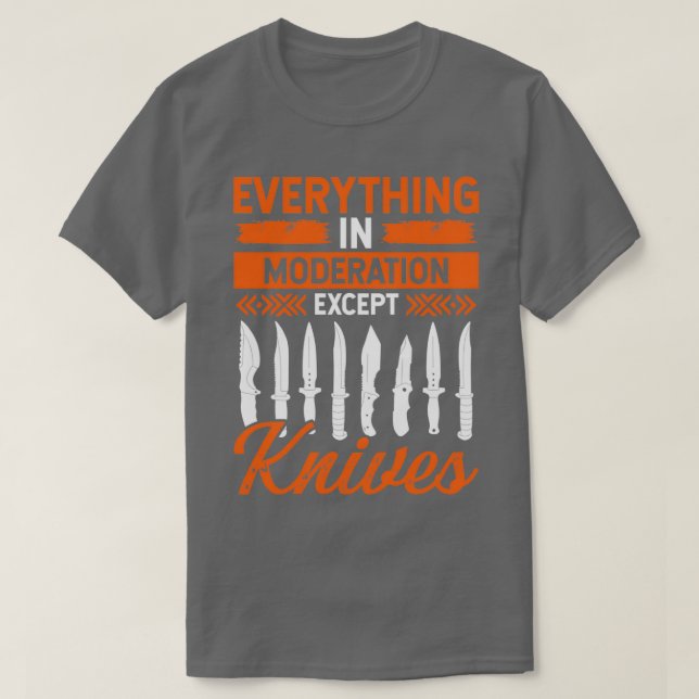 Knivar Collector Knifemaking Knivar Maker Knivar T Shirt (Design framsida)